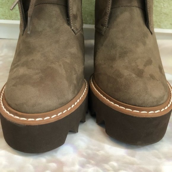 Stella McCartney Leana Faux Suede Ankle Boots 36 - Picture 5 of 8